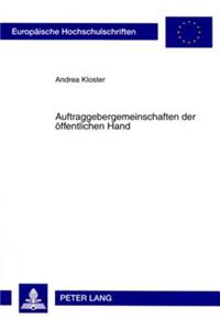 Auftraggebergemeinschaften Der Oeffentlichen Hand