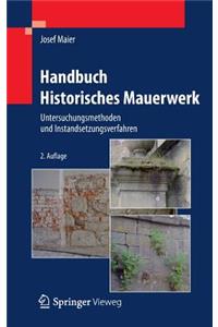 Handbuch Historisches Mauerwerk