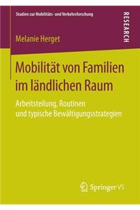 Mobilität von Familien im ländlichen Raum