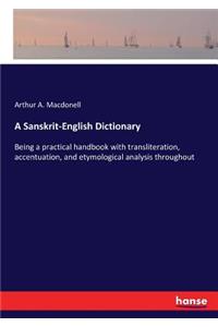 A Sanskrit-English Dictionary