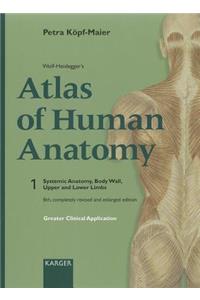 Wolf-Heideggers Atlas of Human Anatomy/ Vol 1