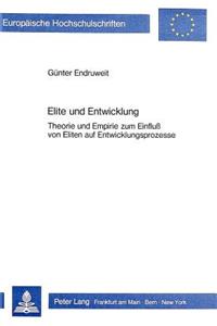 Elite Und Entwicklung