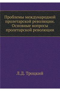 Проблемы международной пролетарской рев&