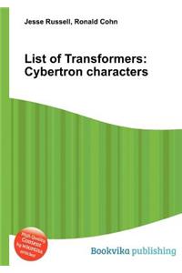 List of Transformers
