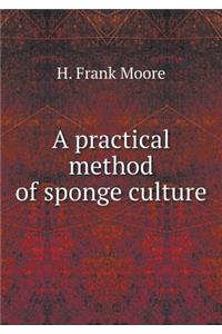 A practical method of sponge culture