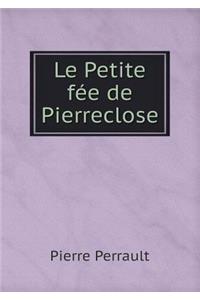 Le Petite fée de Pierreclose
