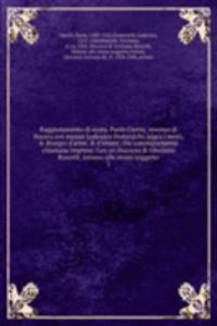 Raggionamento di mons. Paolo Giovio, vescouo di Nocera con messer Lodouico Domenichi, sopra i motti, & desegni d'arme, & d'amore, che communemente chiamano imprese. Con un Discorso di Girolamo Ruscelli, intorno allo stesso soggetto