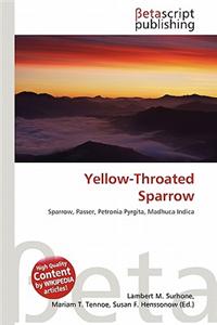 Yellow-Throated Sparrow