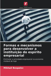 Formas e mecanismos para desenvolver a instituição do espírito empresarial