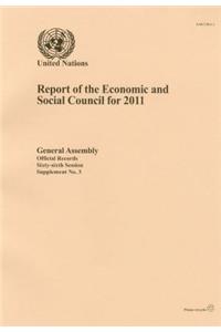 Report of the Economic and Social Council for 2011