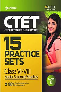 15 Practice Sets Ctet Paper 2 Social Studies/Science Teacher Selection Class 6 to 8 2019