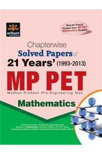 Chapterwise 21 Years' Solved Papers Mp Pet Mathematics