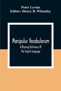 Manipulus Vocabulorum