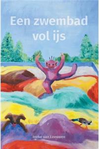 Een zwembad vol ijs