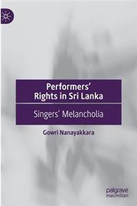 Performers’ Rights in Sri Lanka