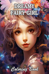 Dreamy Fairy Girl Coloring Book