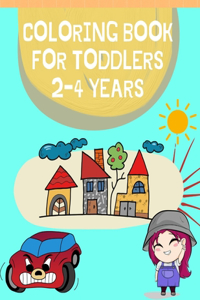 coloring book for toddlers 2-4 years
