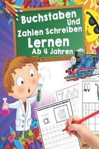 Buchstaben Und Zahlen Schreiben Lernen Ab 4 Jahren