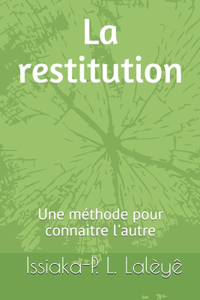 La restitution