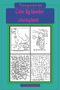 Color By Number coloring book