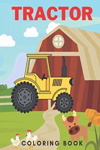 Tractor Coloring Book