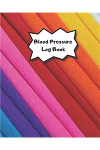 Blood Pressure Log Book/BP Recording Book (104 pages)