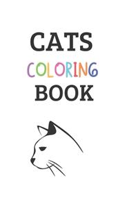 Cats Coloring Book