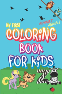 My First Book Coloring For Kids