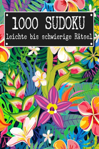 Sudoku 1000 leichte bis schwierige Rätsel