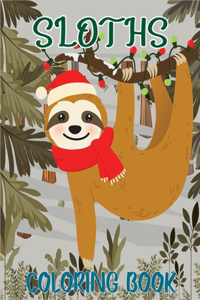 Sloths Coloring Book