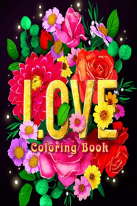 Love Coloring Book