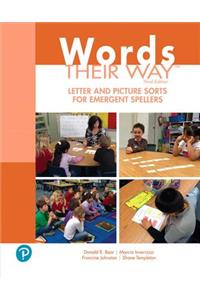 Words Their Way Letter and Picture Sorts for Emergent Spellers