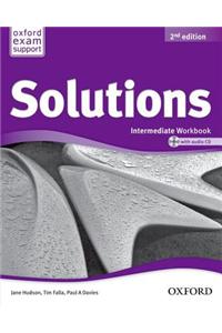 Solutions: Intermediate: Workbook and Audio CD Pack