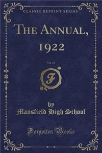The Annual, 1922, Vol. 15 (Classic Reprint)