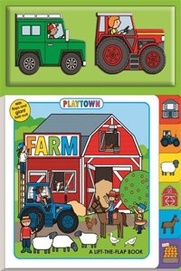 PLAYTOWN FARM BOOK & CHUNKY SET