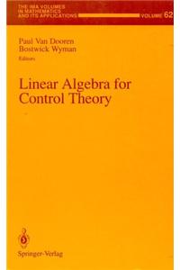Linear Algebra for Control Theory