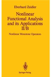 Nonlinear Functional Analysis and Its Applications