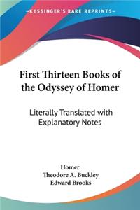 First Thirteen Books of the Odyssey of Homer