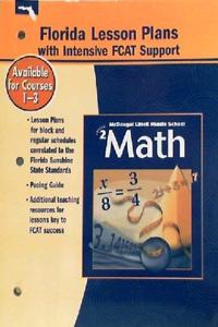 McDougal Littell Middle School Math Florida: Lesson Plans Course 2