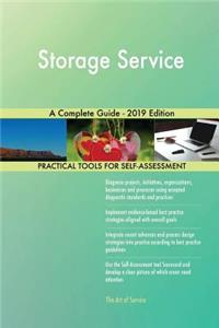 Storage Service A Complete Guide - 2019 Edition