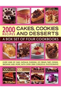 2000 Recipes: Cakes, Cookies & Desserts
