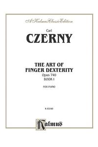 Art of Finger Dexterity, Op. 740, Bk 1