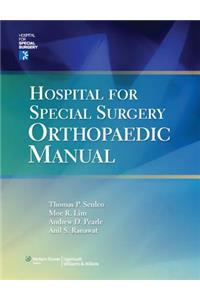 Hospital for Special Surgery Orthopaedics Manual