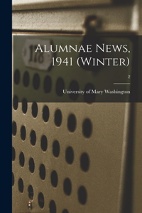 Alumnae News, 1941 (Winter); 2