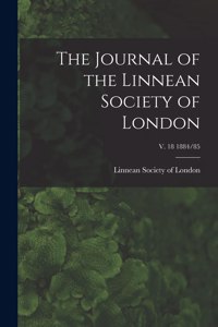 Journal of the Linnean Society of London; v. 18 1884/85