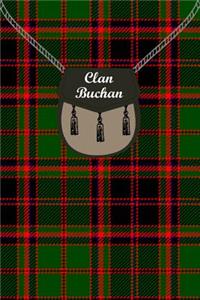 Clan Buchan Tartan Journal/Notebook