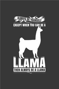 Always Be Yourself Except When You Can Be A Llama Then Always Be A Llama
