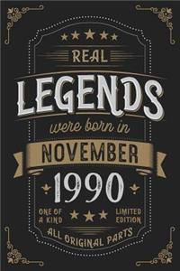 Real Legends were born in November 1990