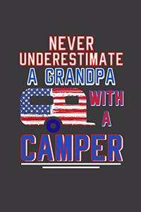 Never Underestimate A Grandpa With A Camper