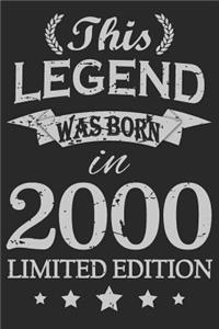 This Legend Was Born In 2000